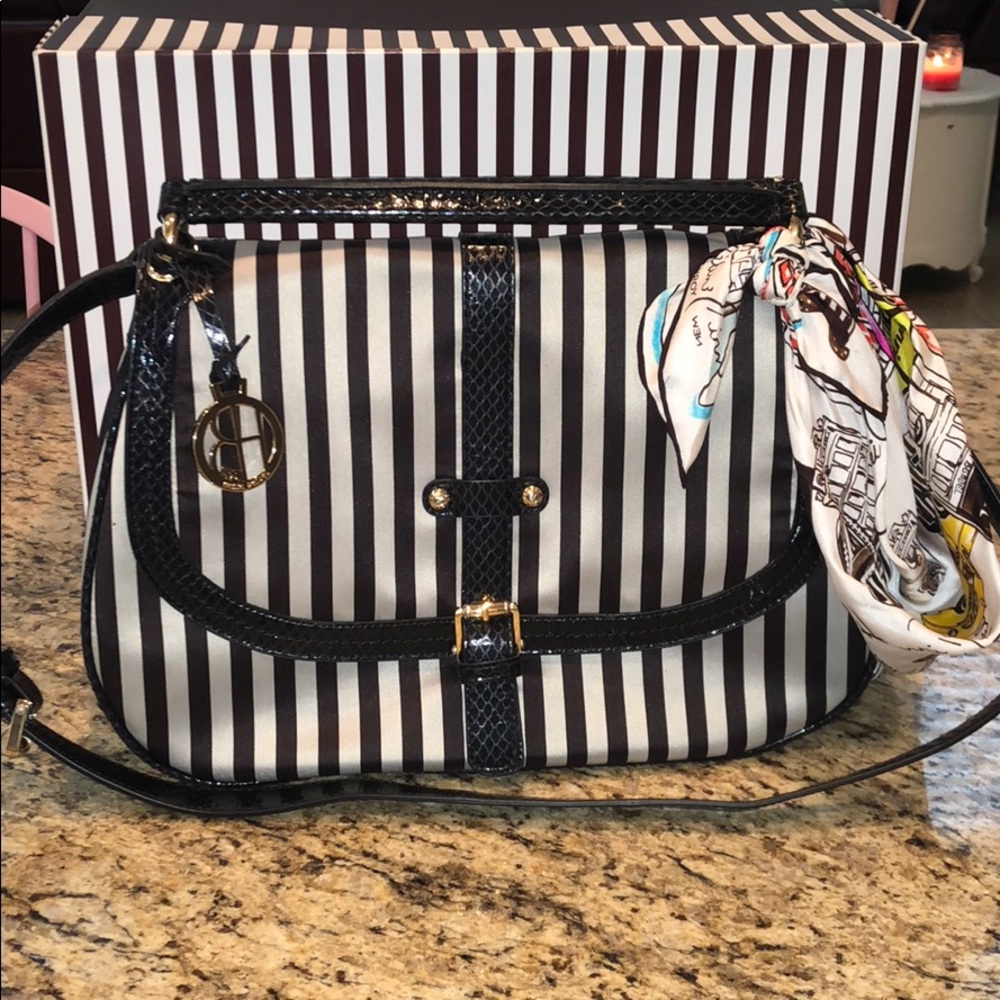 Henri Bendel Messenger bag & Scarf